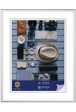 Fotolijst  Henzo  Napoli Fotomaat 40x50 cm Zilver