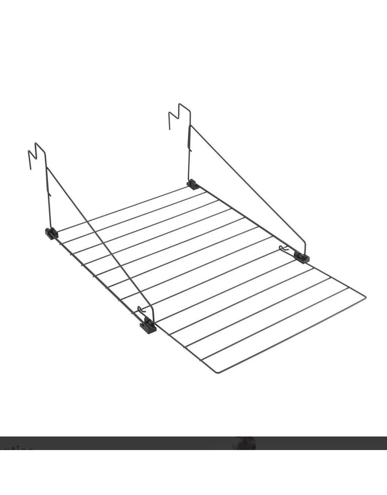 TOMADO Tomado - Droogrek Den Haag - Ophangen aan radiator, deur, douchewand of balkon - 9 meter Drooglengte - 5 jaar garantie - Matzwart