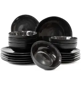 HTL Studio Tavola Serviesset Zakynthos - 18-delig / 6 personen - 6 dinerborden, 6 ontbijtborden en 6 kommen