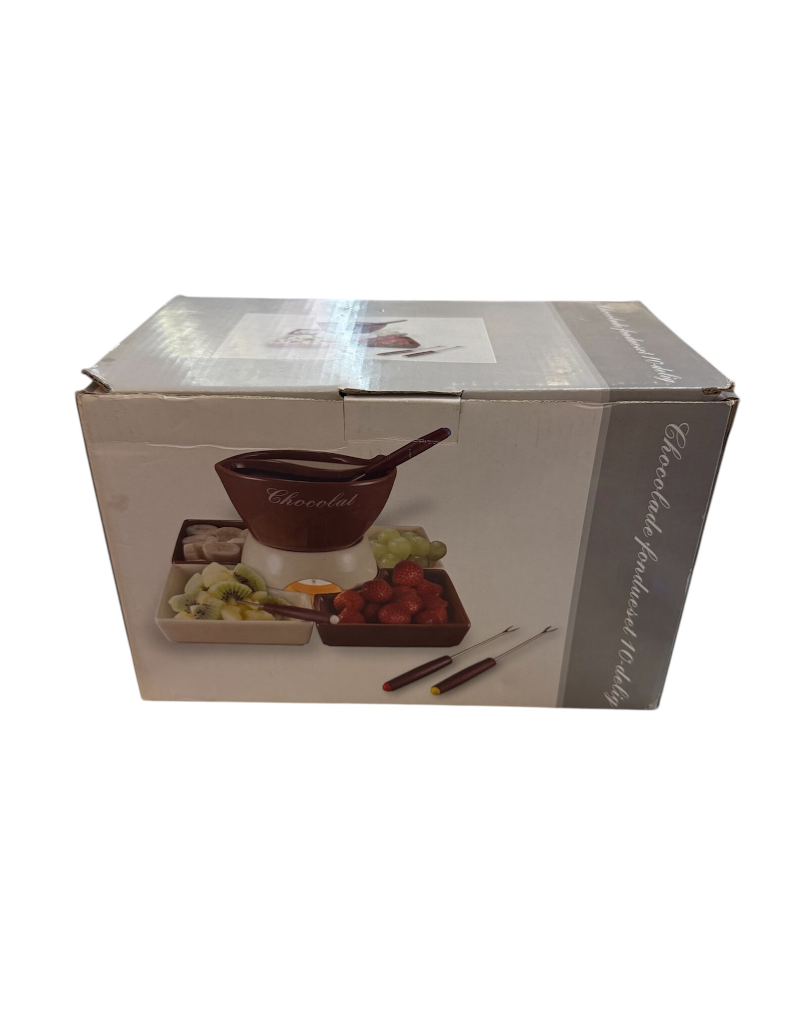 MERKLOOS CHOCLADESET FONDUESET 10-DELIG