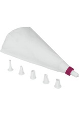 METALTEX Metaltex  Versieringspuit Zak met 6 mondstukken