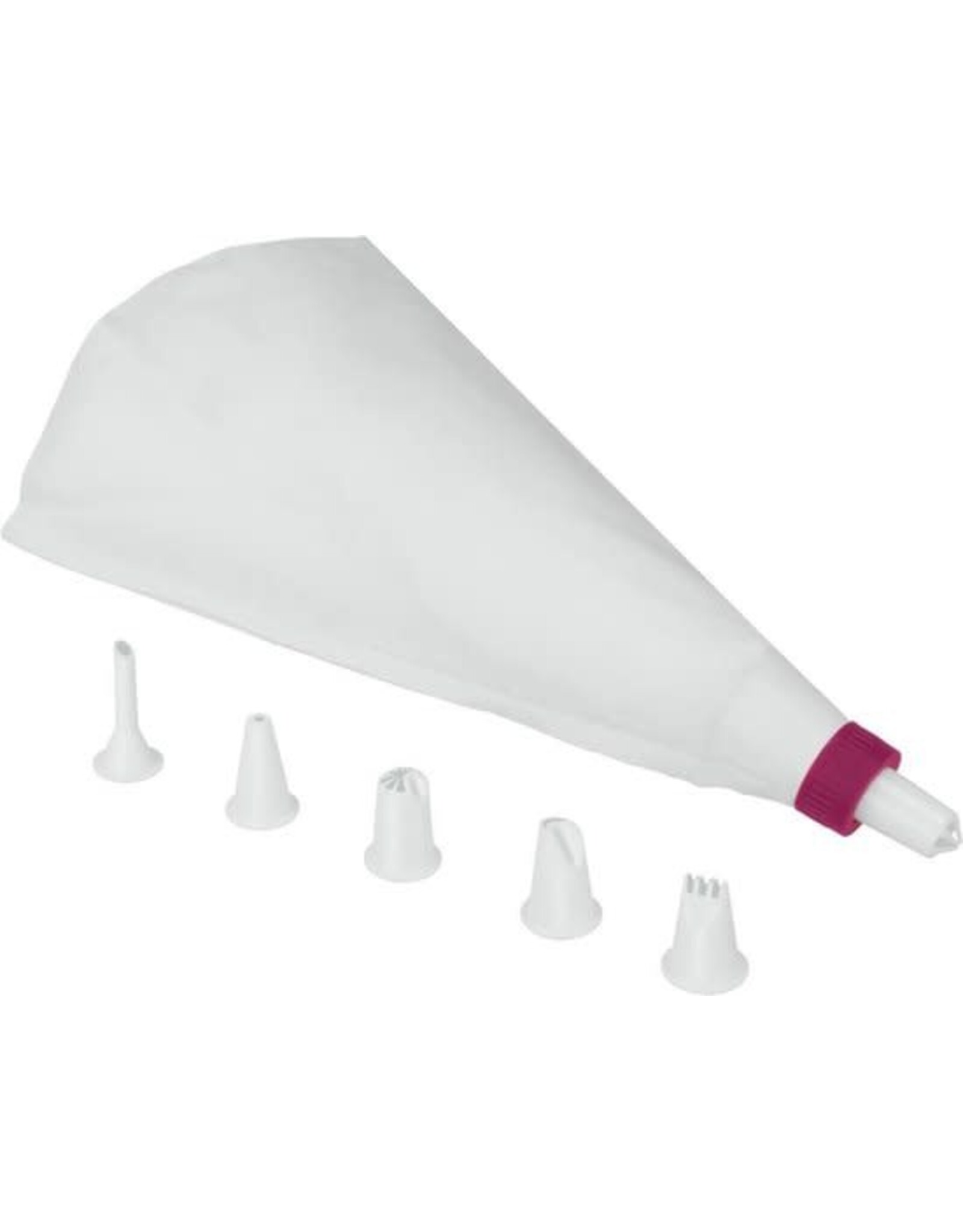 METALTEX Metaltex  Versieringspuit Zak met 6 mondstukken