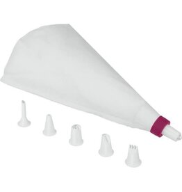 METALTEX Metaltex  Versieringspuit Zak met 6 mondstukken