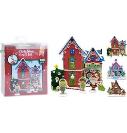 Kerst Tafereel Hobbyset 3 asorti