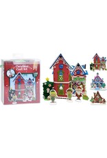 Kerst Tafereel Hobbyset 3 asorti