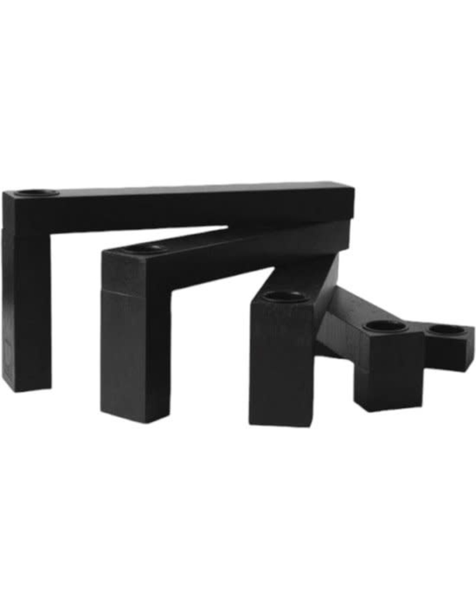 leeff Leeff - Candle Holder - 'Coen' - Zwart - Kandelaar