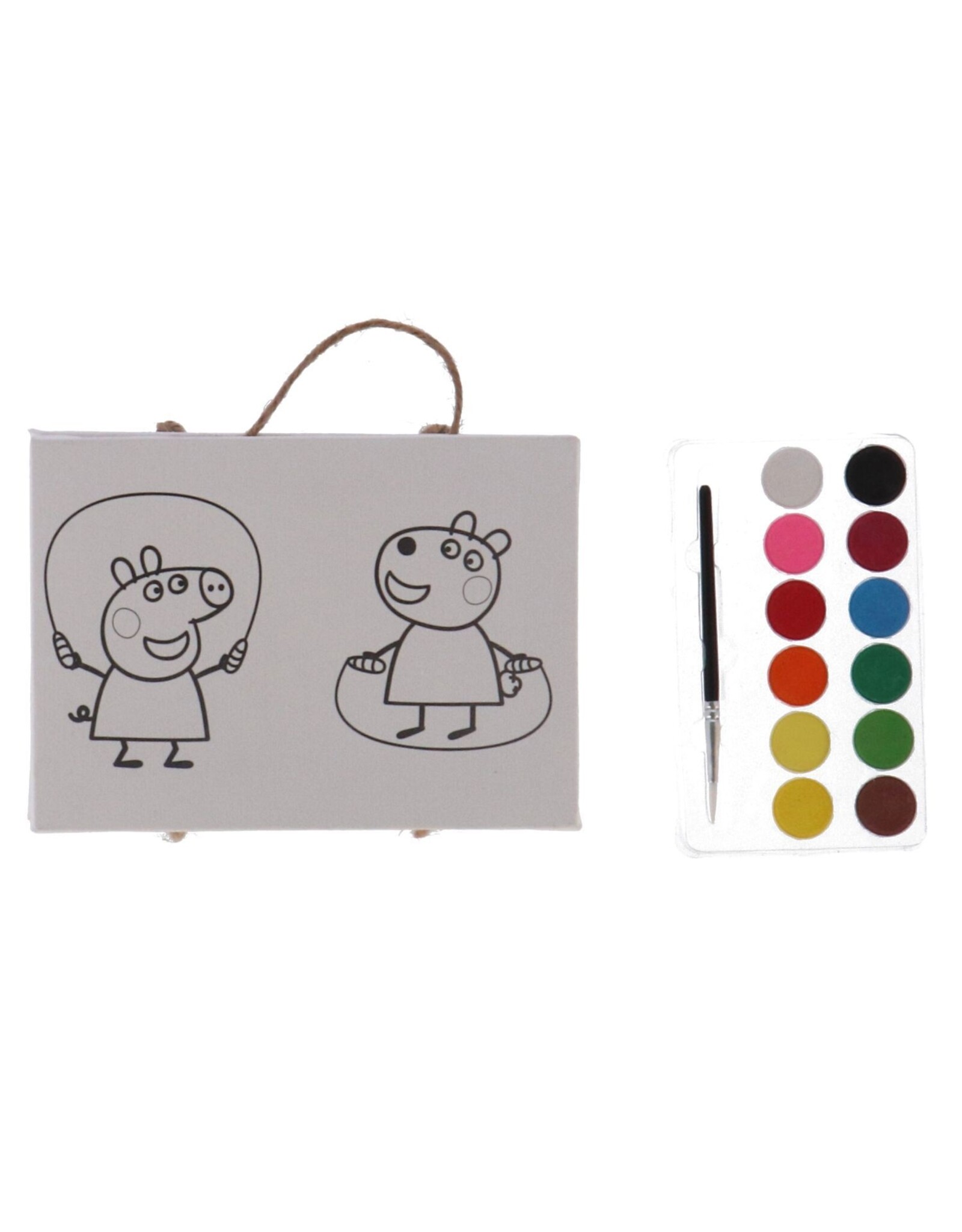 Hasbro Peppa Pig Canvas Mini 3 Op Touw