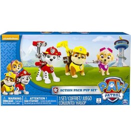 NICKELODEON PAW Patrol - Playset - Marshall, Rubble and Skye action figures