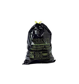 Vuilniszakken 60x80cm Rol 20ST met trekband