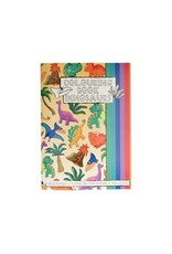 Kleurboek met Stickervel Dinosaurus