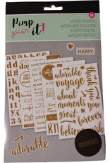 SOHO PIMP IT-STICKERS GOUDFOLIE