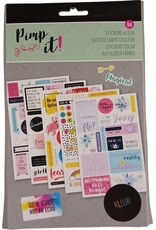 PIMP IT- STICKERS KLEUR