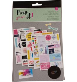 PIMP IT- STICKERS KLEUR