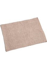 WICOTEX Wicotex  Badmat Classic Braid Taupe  Antislip onderkant 60x90