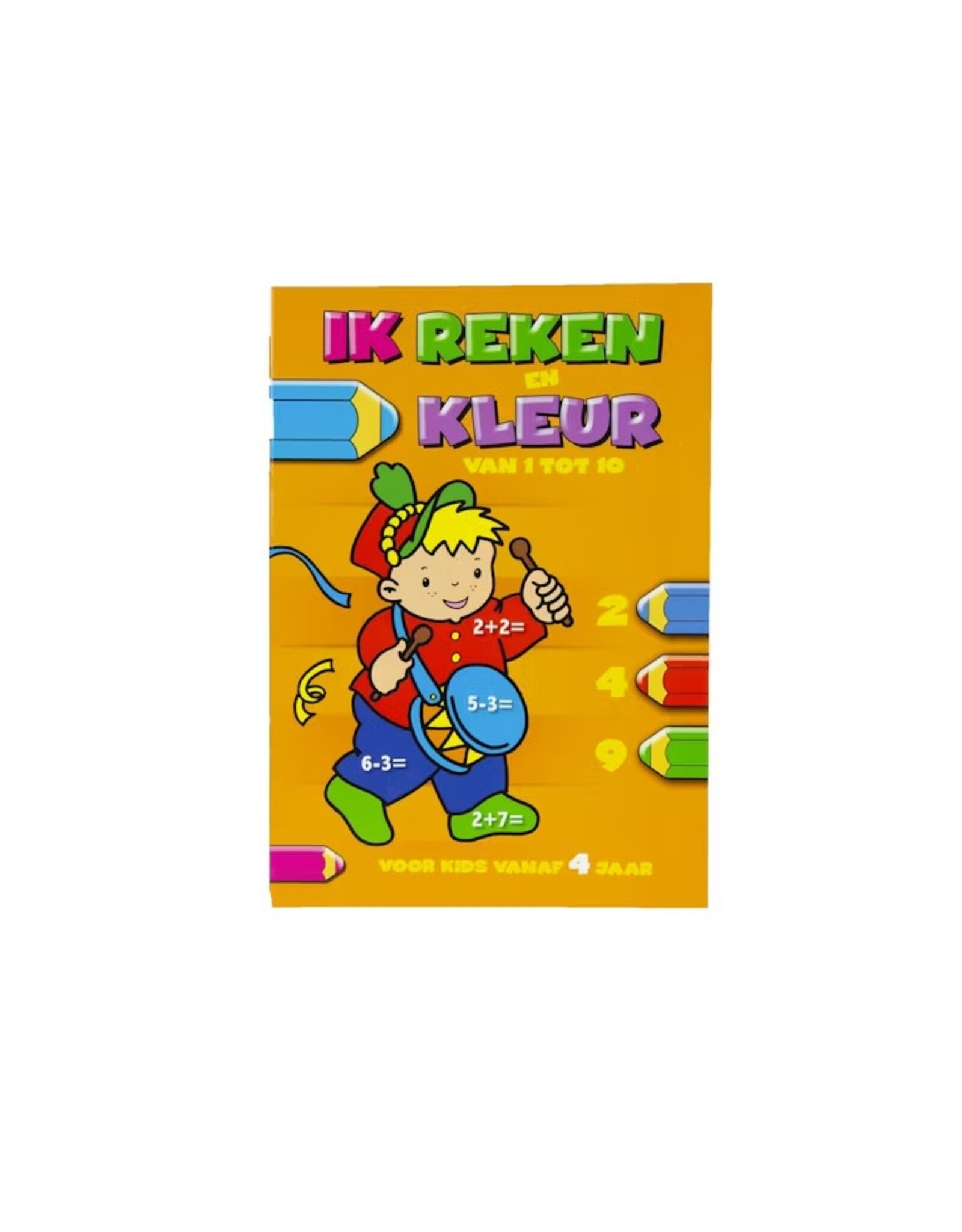 INVENTUM Ik reken en kleur van 1 tot 10