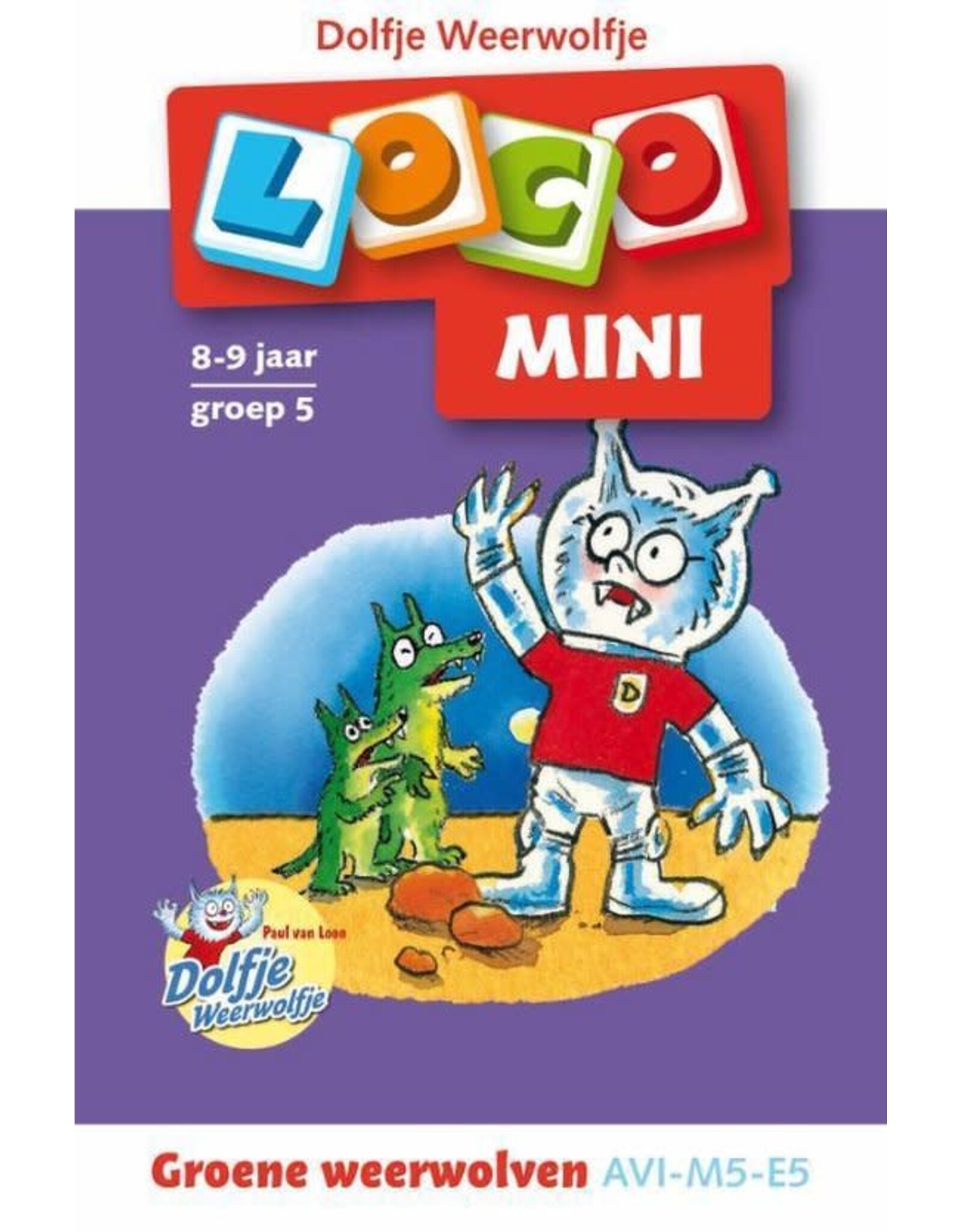 MINI LOCO Loco Mini - Loco mini Dolfje Weerwolfje, groene weerwolven