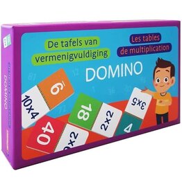 Dominos Dominospel De Tafels Van Vermenigvuldiging (nl/fr)