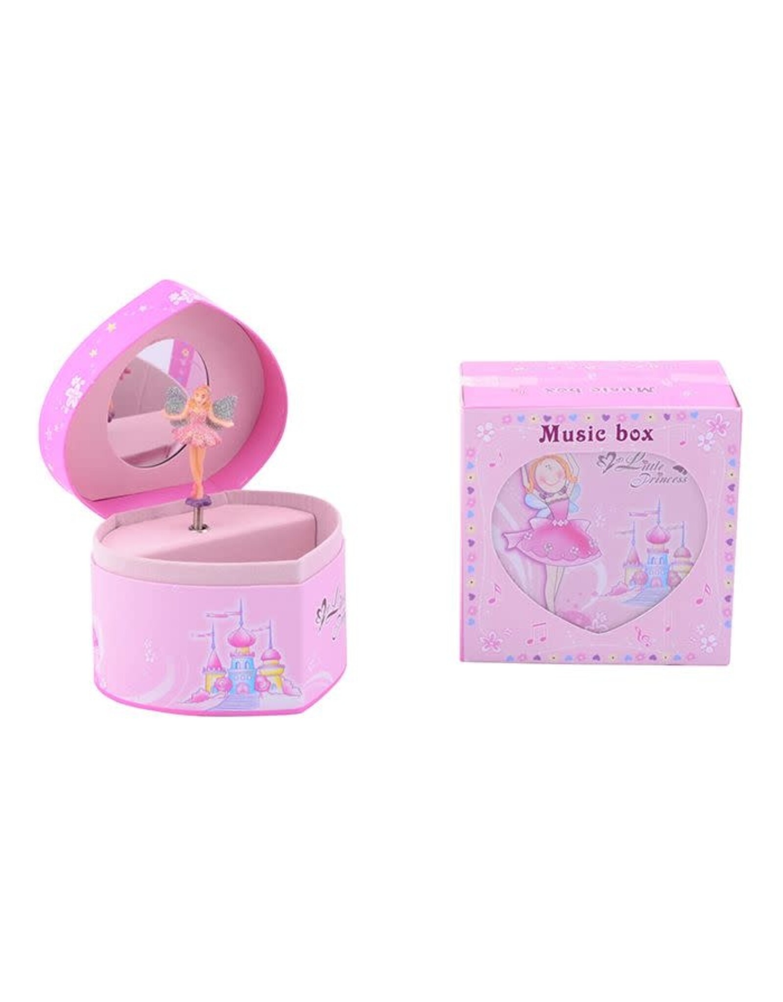 JOHNTOYS MUZIEKDOOS LITTLE PRINSESS