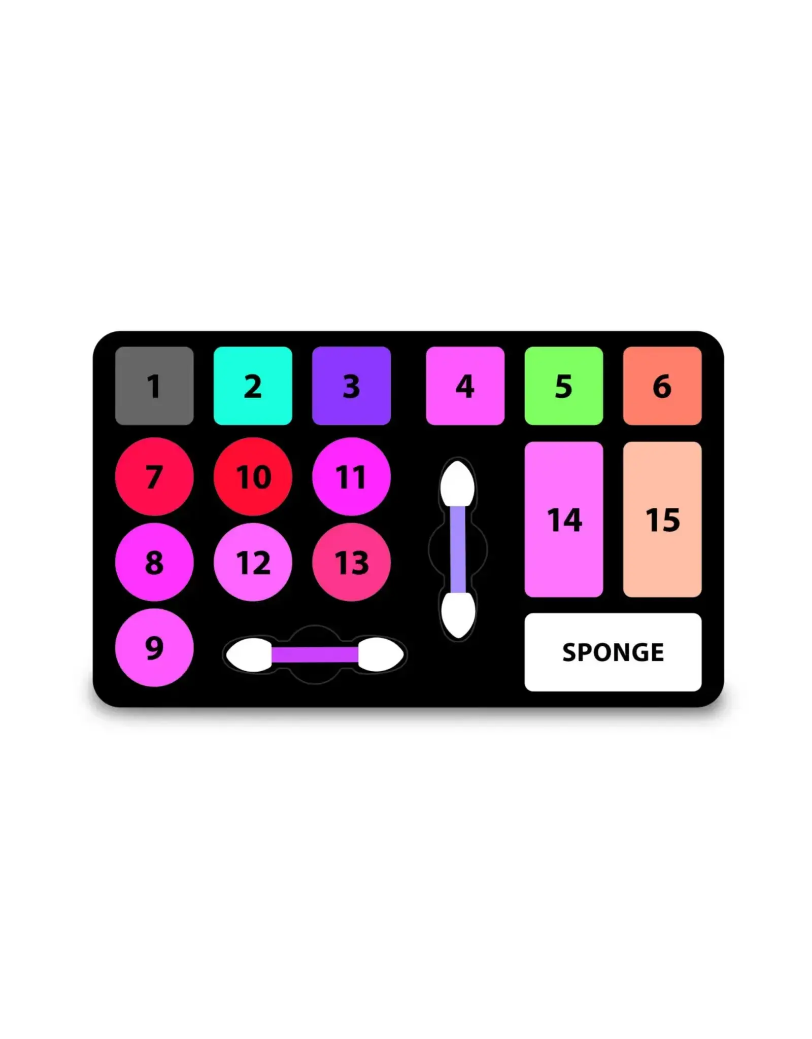 CLEMENTONI Crazy Chic Be Yourself Collection - Be A Rocker Make-up set