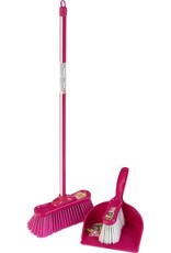 Klein Klein Toys Barbie veegset – inclusief stoffer, blik en bezem – roze