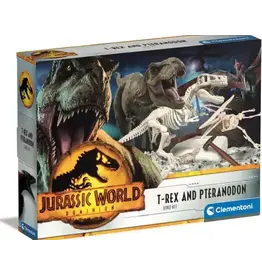 CLEMENTONI Clementoni Jurassic World T-Rex & Pteranodon Digging Set