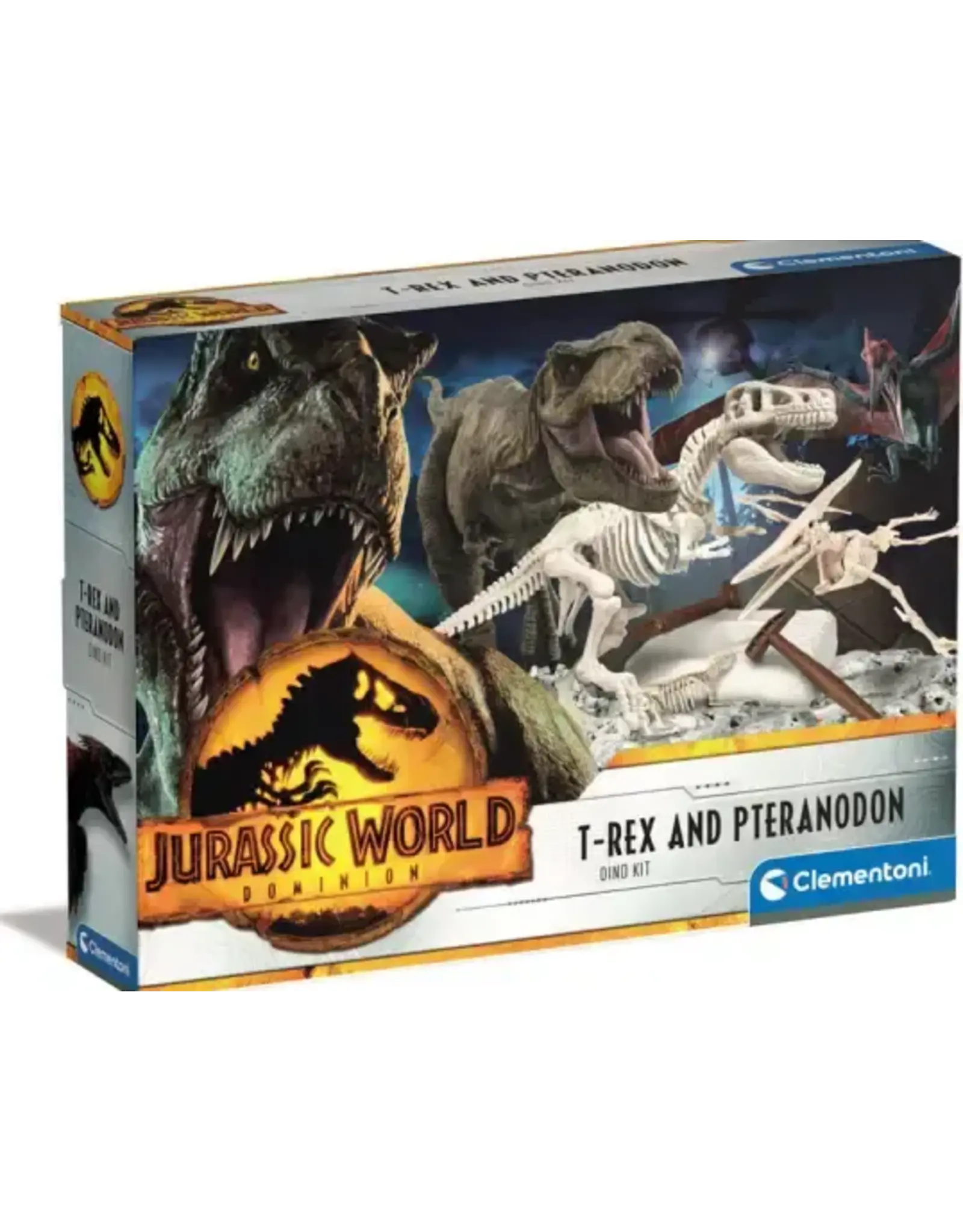 CLEMENTONI Clementoni Jurassic World T-Rex & Pteranodon Digging Set