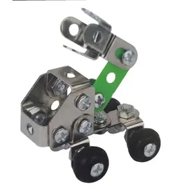 Metal Diy Model bouwpakket groen 54 onderdelen