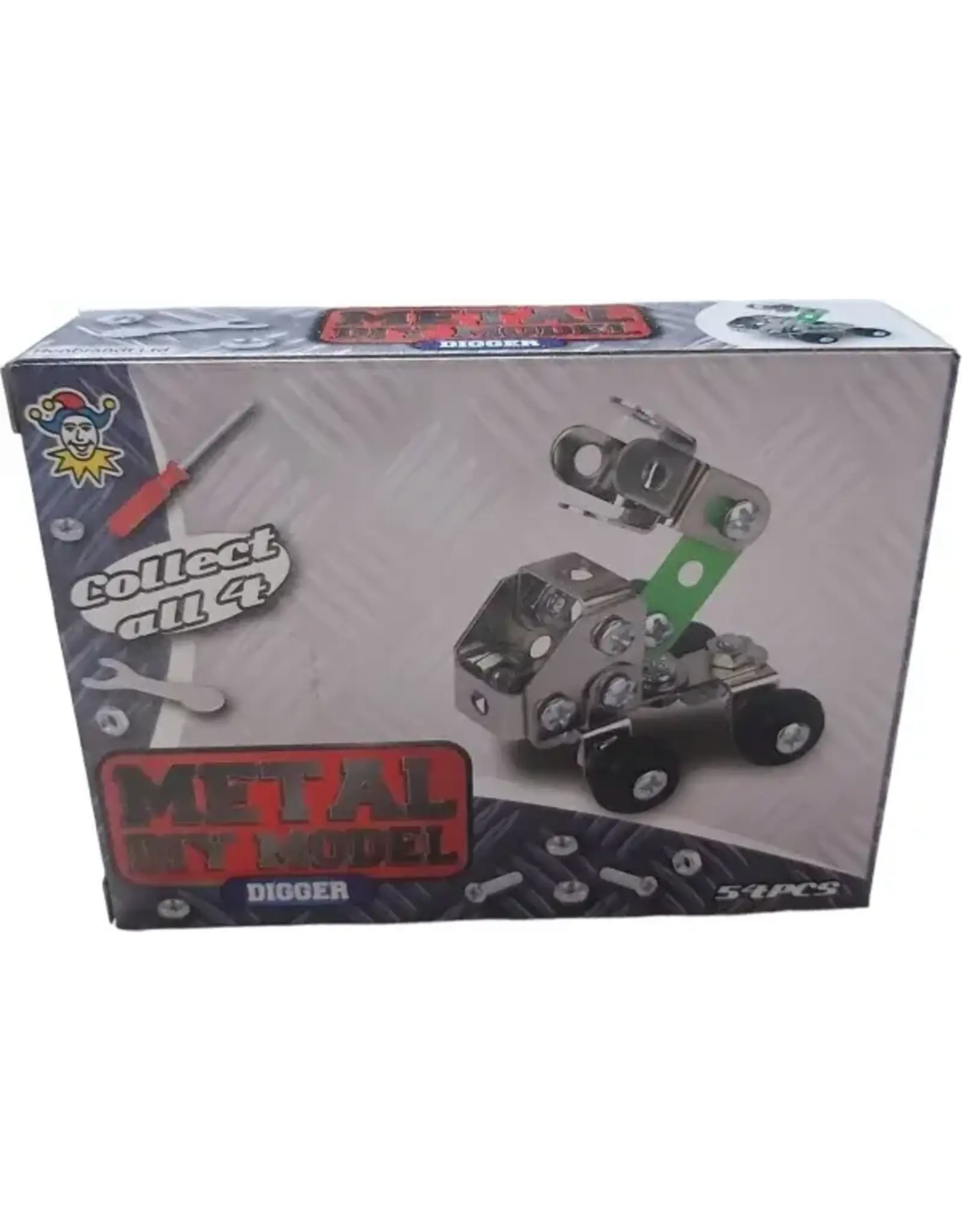 Metal Diy Model bouwpakket groen 54 onderdelen