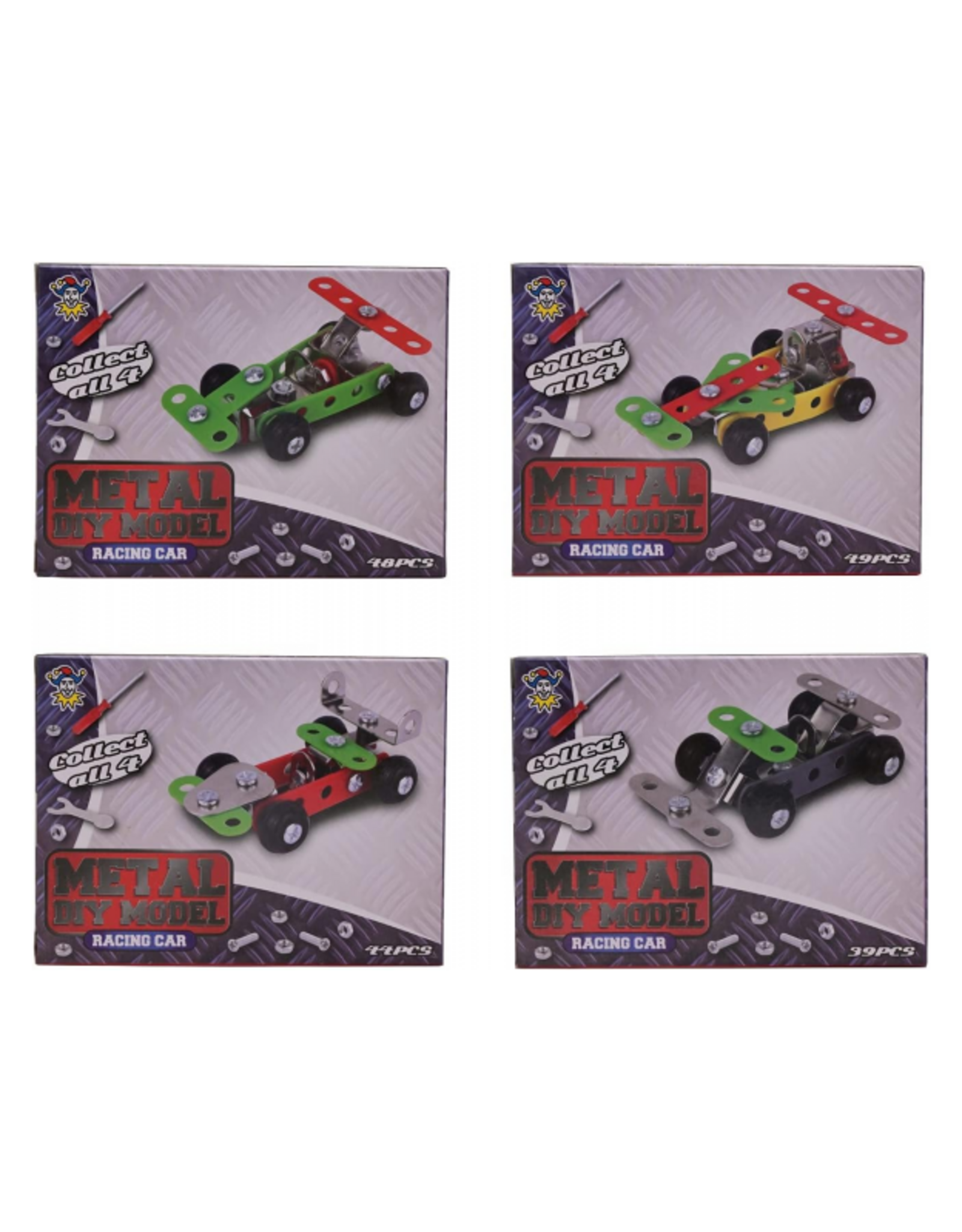 CAR DIY METAL KIT 4 assorti