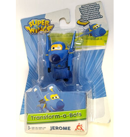 Super Wings Transform-a-Bot jerome 5cm
