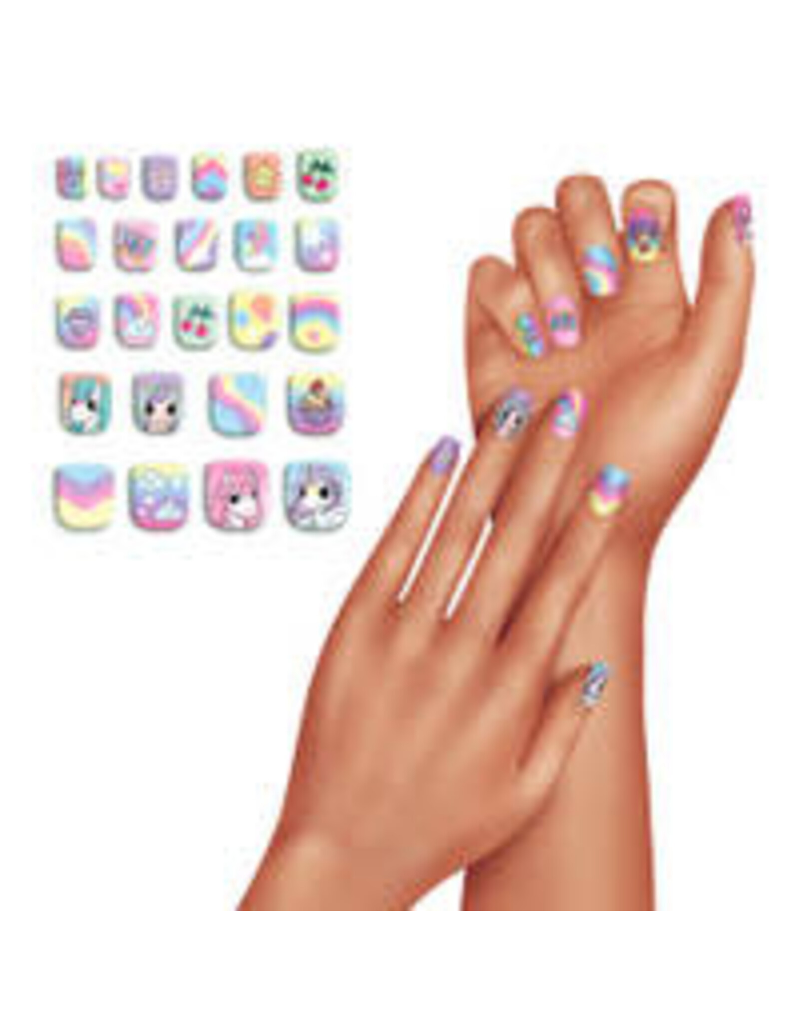 Depesche Ylvi kunstnagels regenboog