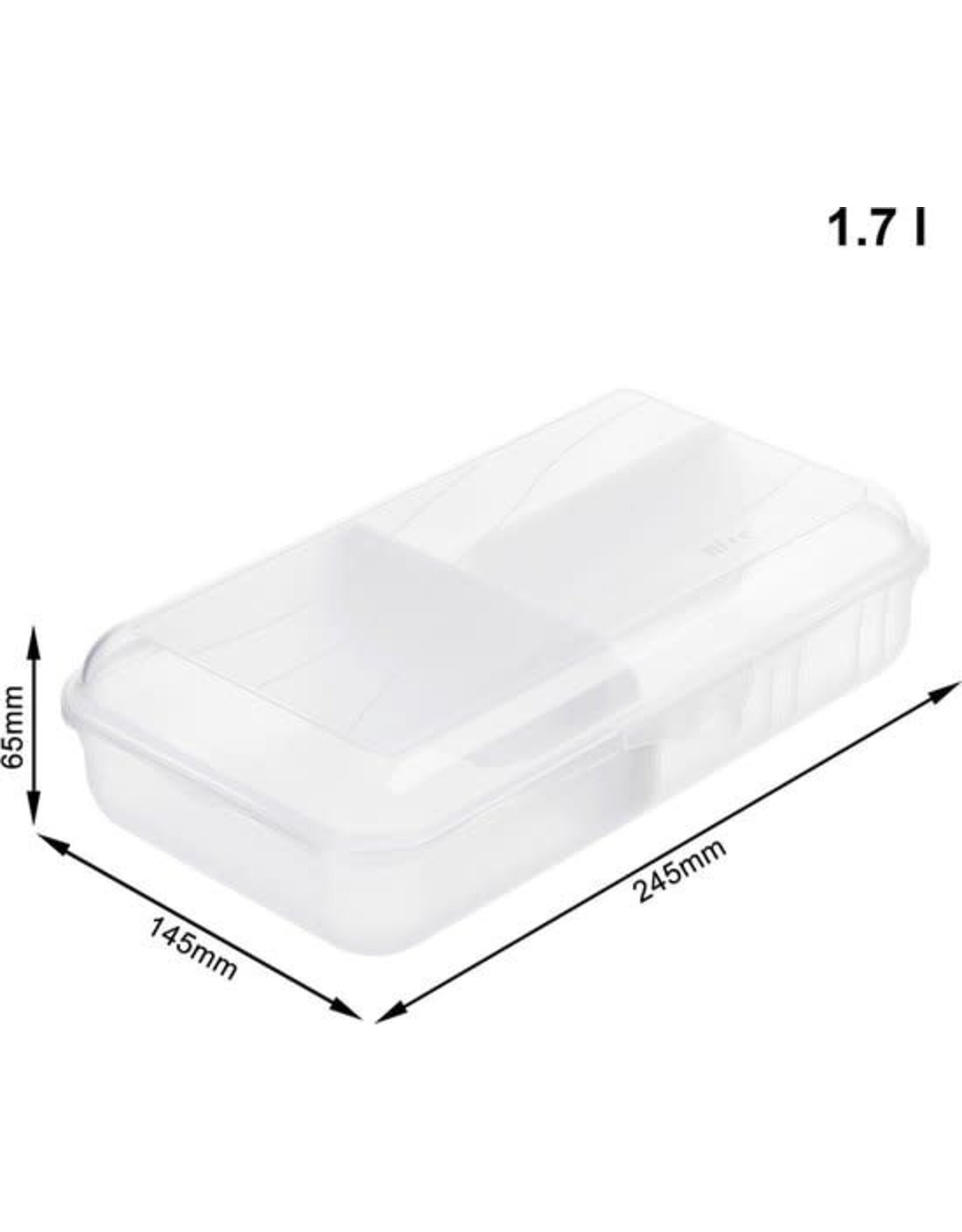 ROTHO Rotho Vesperdose 1,7 l (24 x 14 x 6 cm) transparant 1700 ml