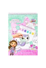 Gabby's Dollhouse Water Verfset Boek - incl Kwast