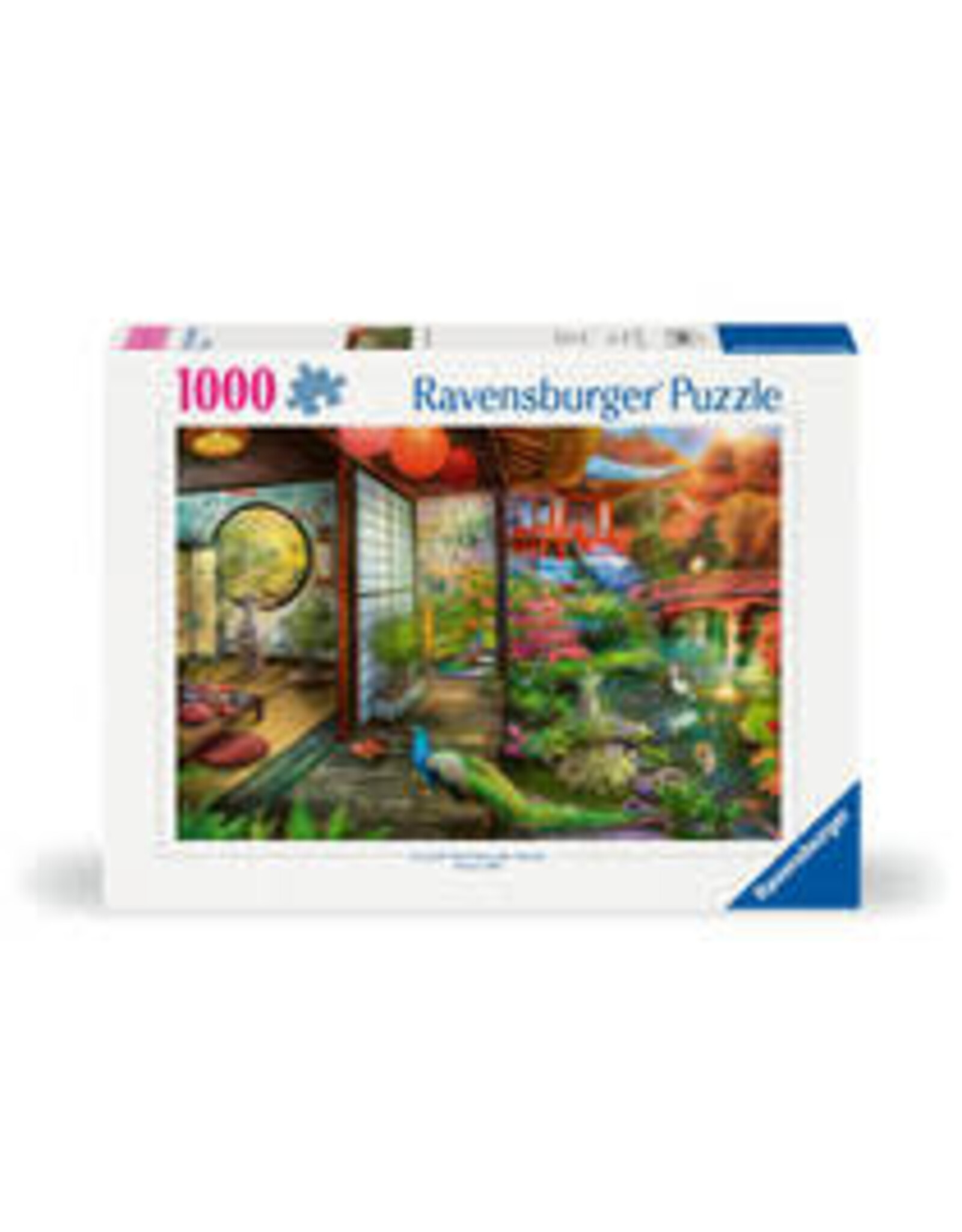 RAVENSBURGER Ravensburger puzzel theehuis in Japanse tuin - 1000 stukjes