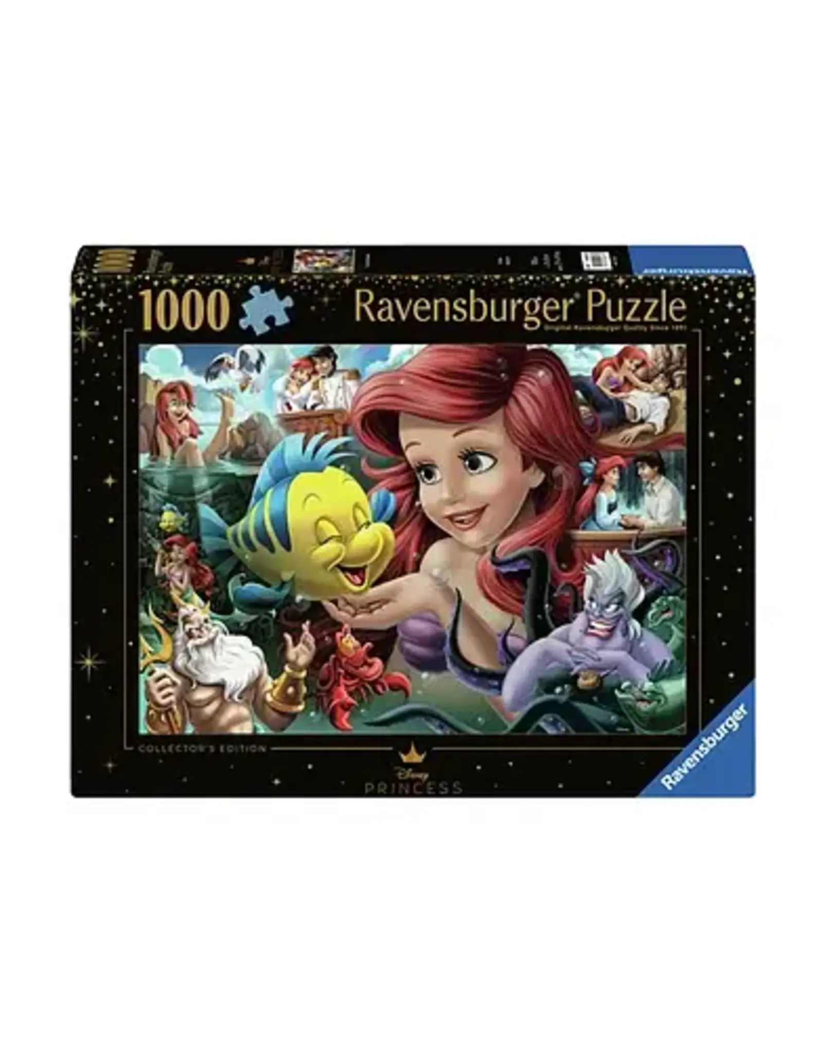 RAVENSBURGER Ravensburger Legpuzzel Disney De Kleine Zeemeermin 1000st