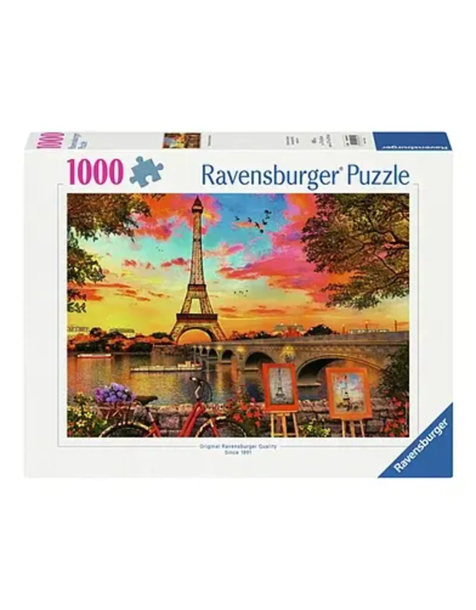RAVENSBURGER Ravensburger puzzel Parijs  1000 stukjes