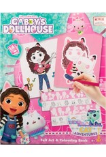 Gabby's Dollhouse Viltkunst & Kleurboek