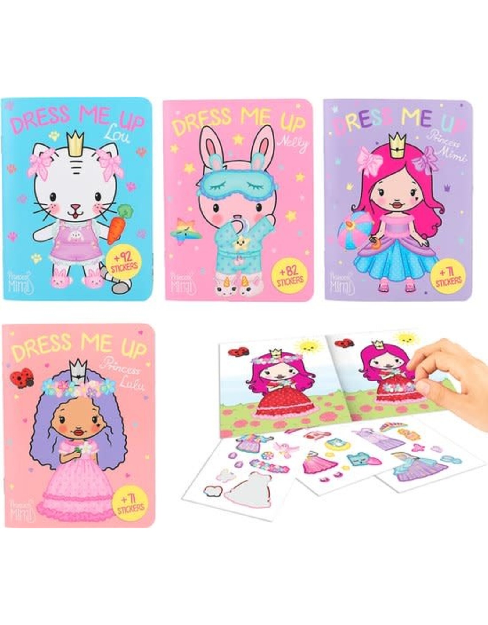 Depesche Dress me up sticker boek