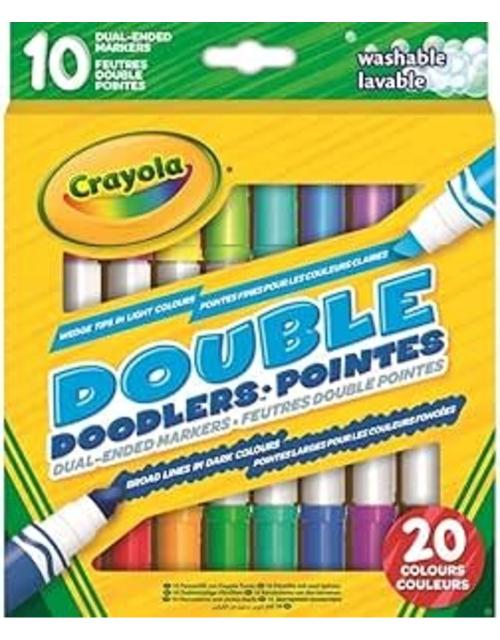 Crayola Crayola Dubbelzijdige Viltstiften 10st