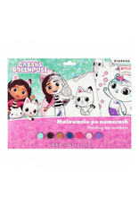 Gabby schilderen op nummer