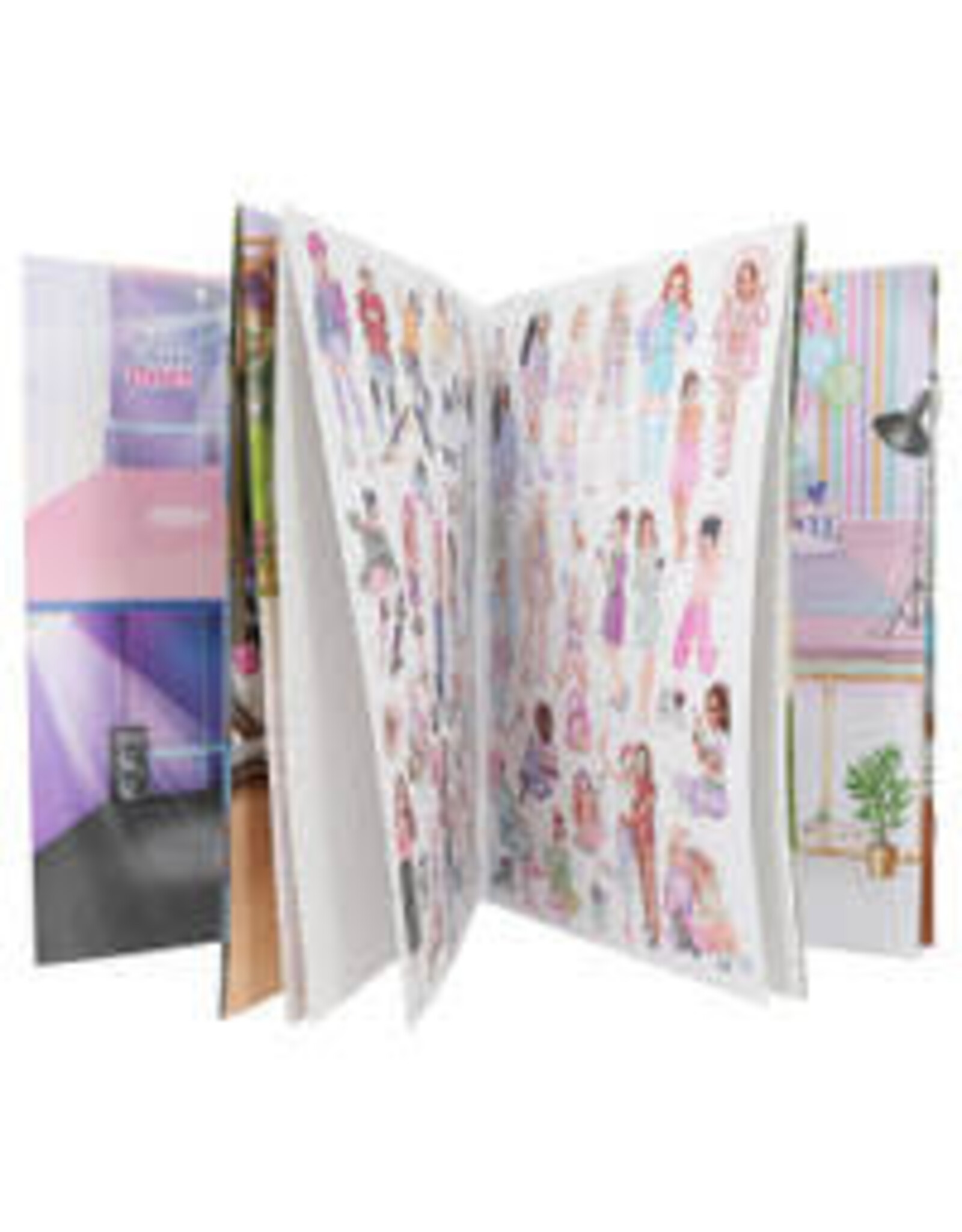 Depesche TOPModel Stickerworld stickerboek + 138 stickers