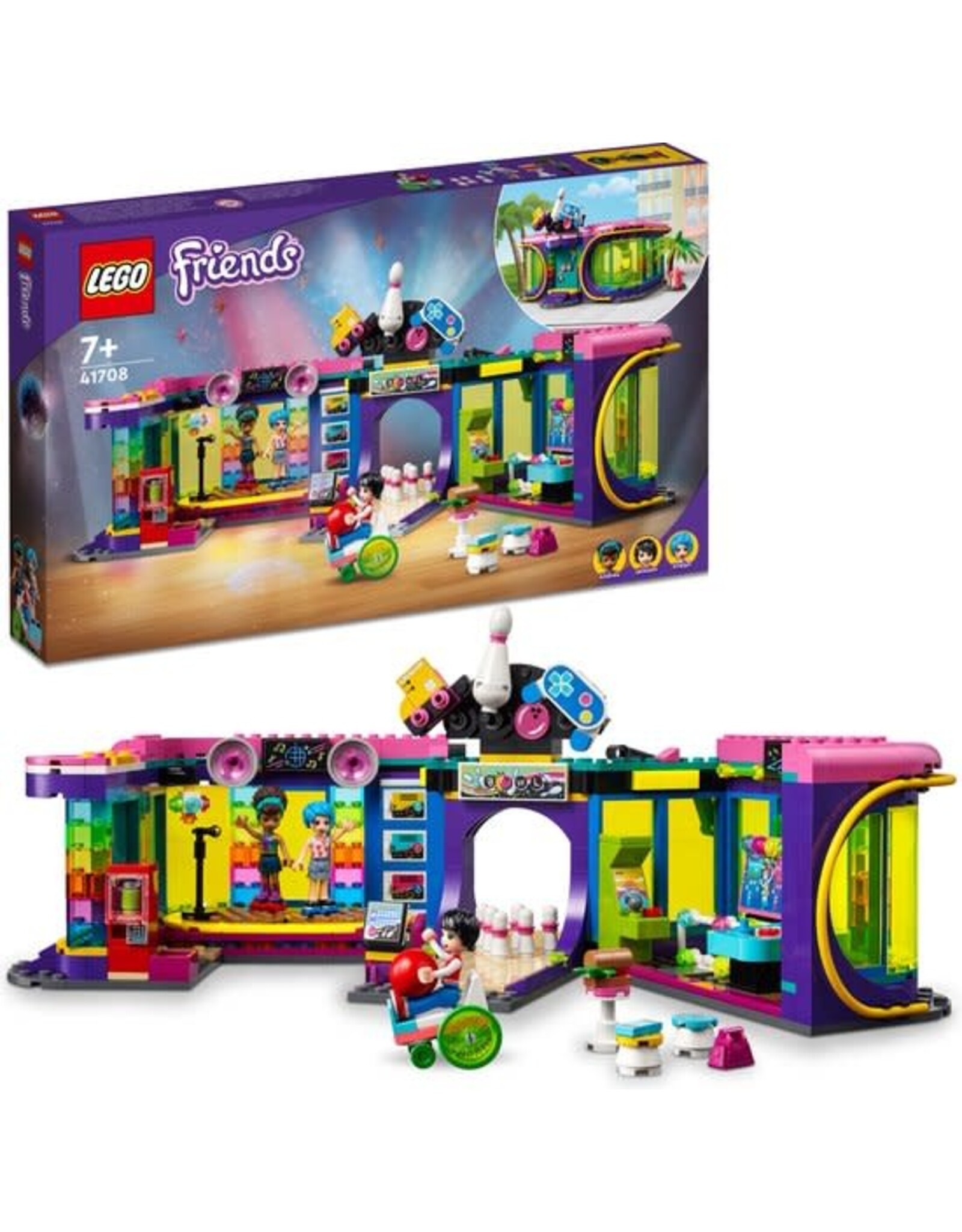 LEGO LEGO Friends rolschaatsdisco speelhal 41708