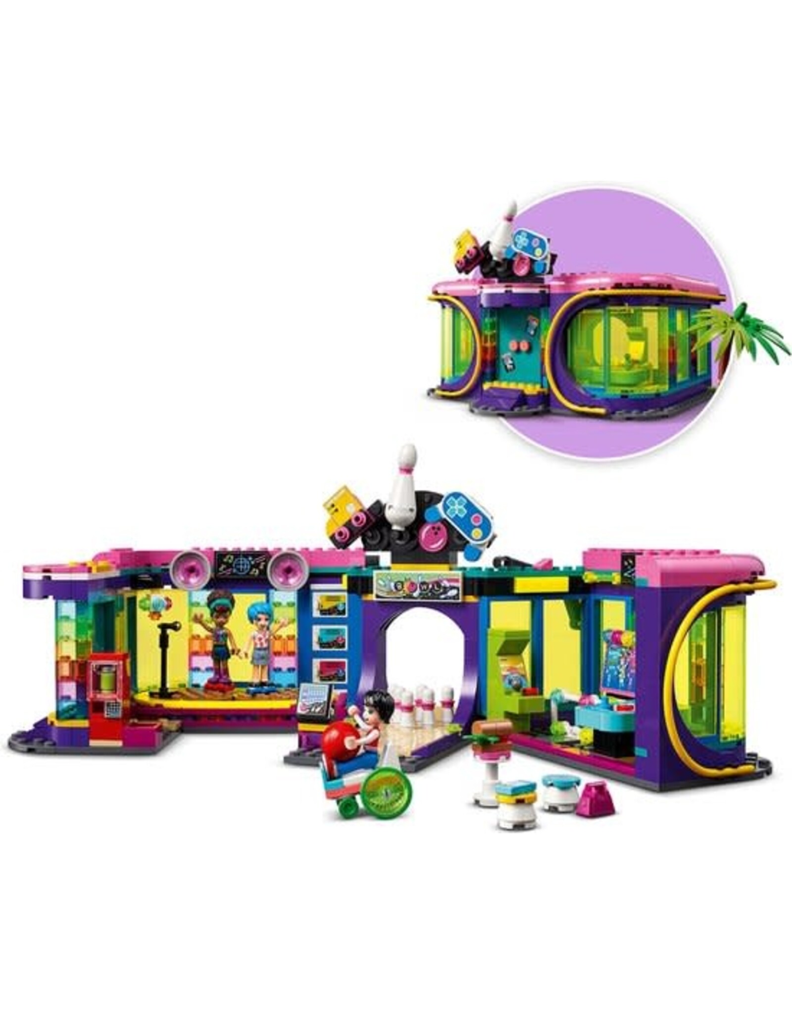 LEGO LEGO Friends rolschaatsdisco speelhal 41708