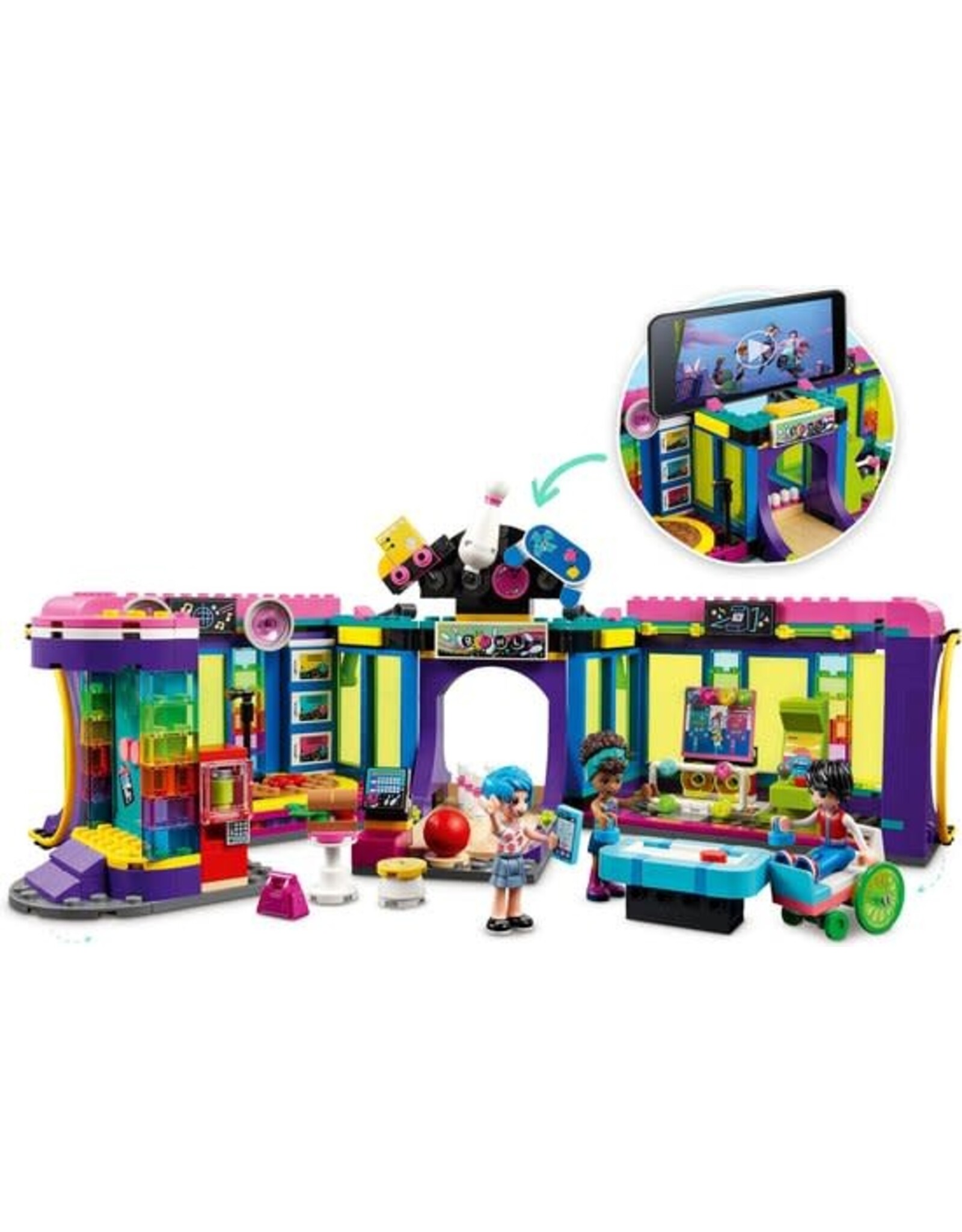 LEGO LEGO Friends rolschaatsdisco speelhal 41708