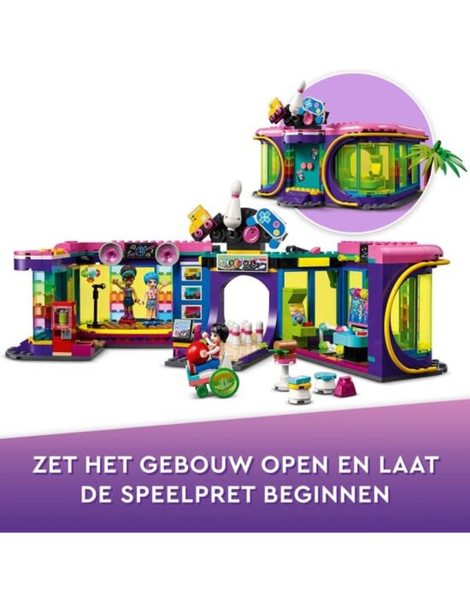 LEGO LEGO Friends rolschaatsdisco speelhal 41708