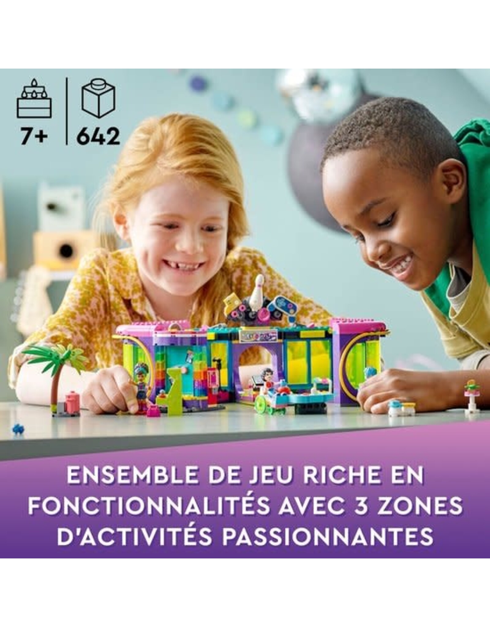 LEGO LEGO Friends rolschaatsdisco speelhal 41708