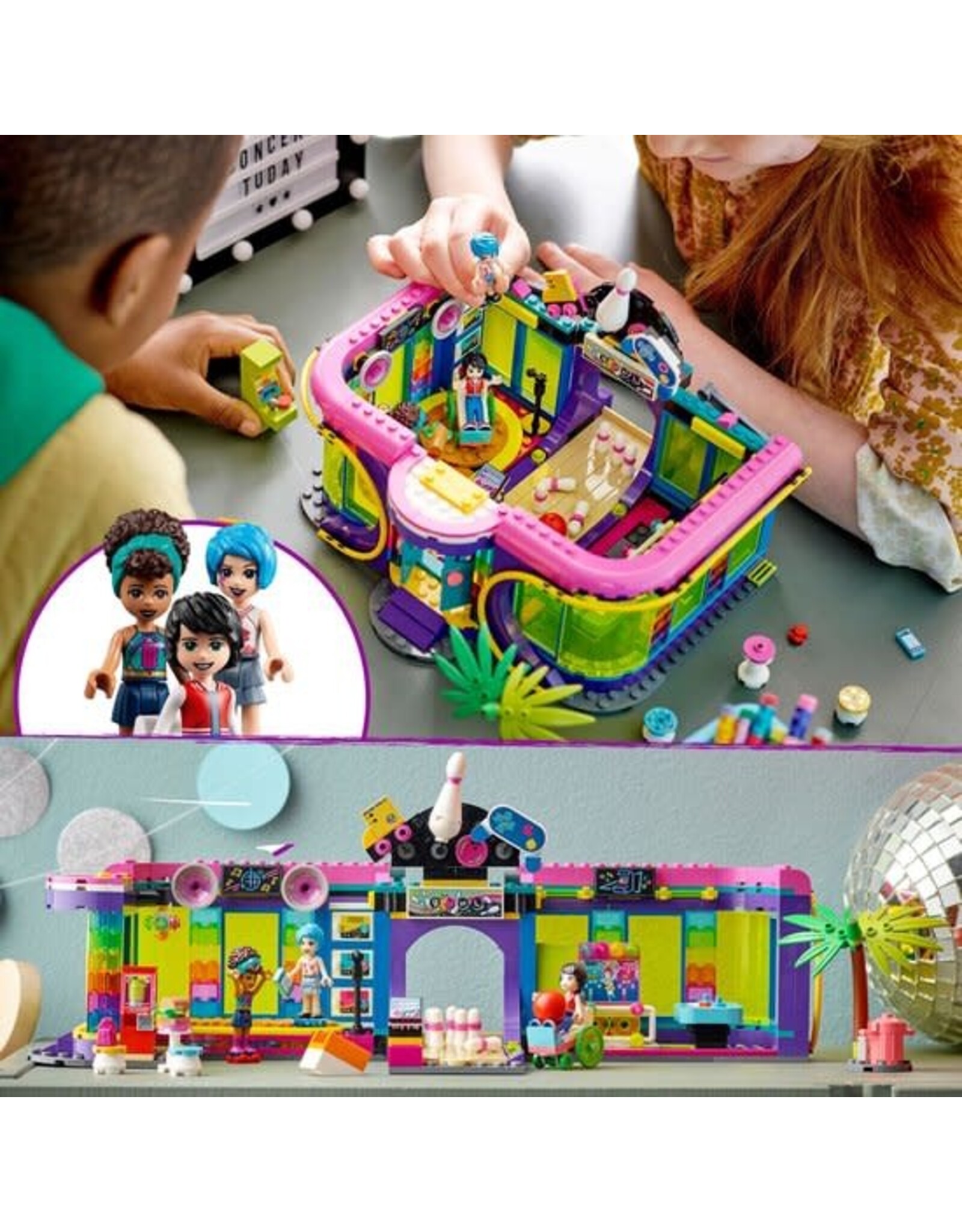 LEGO LEGO Friends rolschaatsdisco speelhal 41708