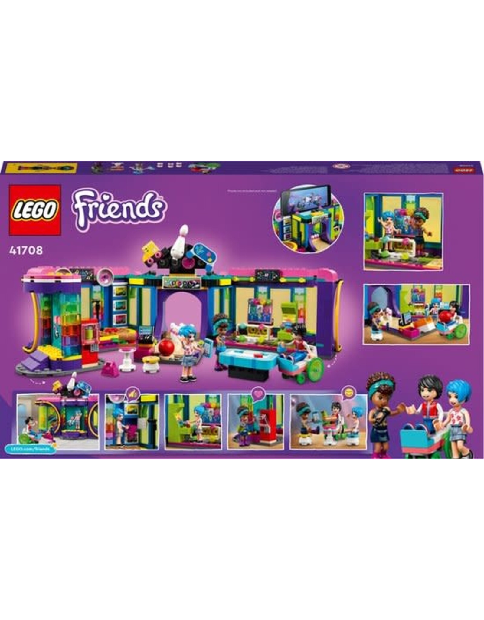 LEGO LEGO Friends rolschaatsdisco speelhal 41708