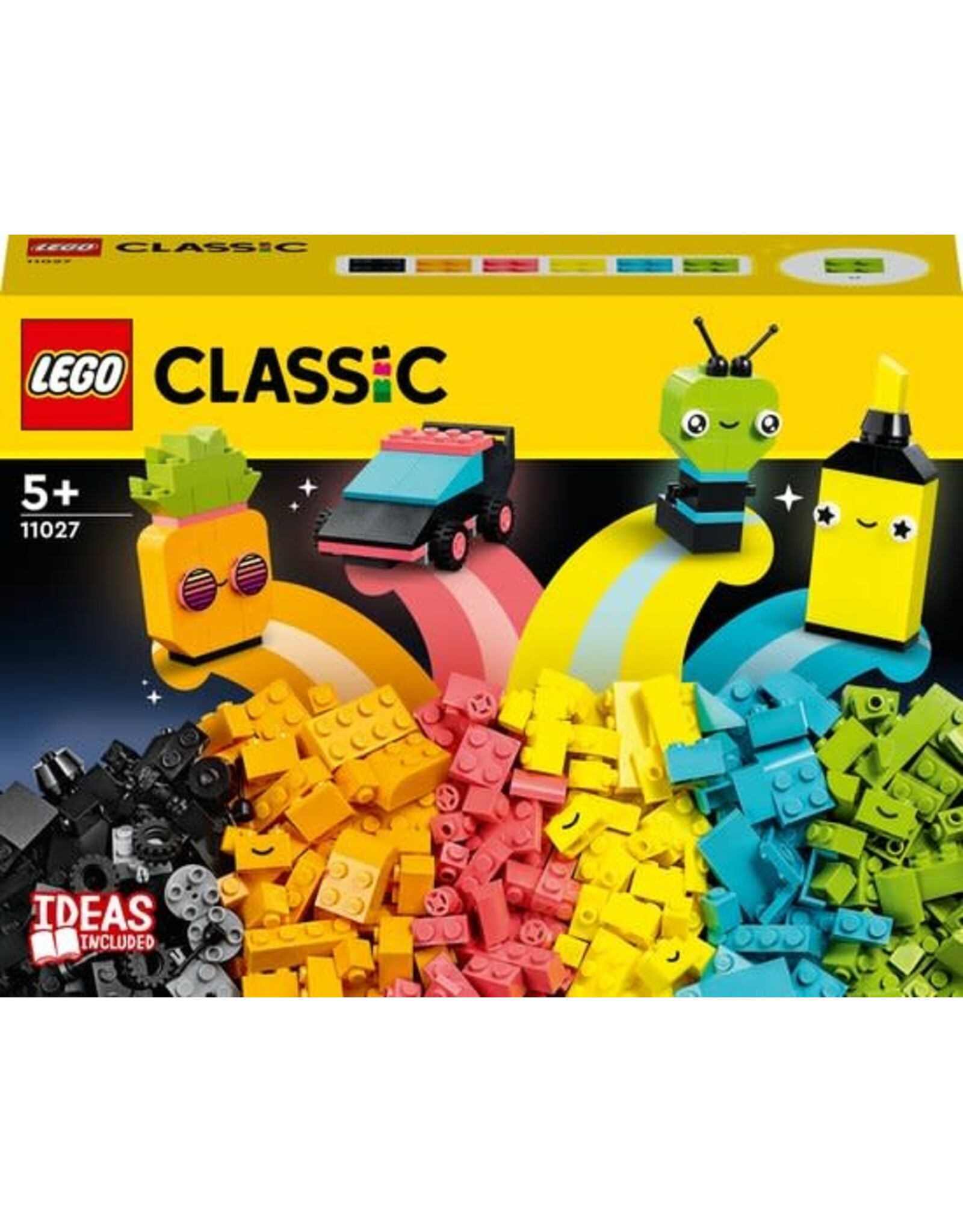lego Classic LEGO Classic Creatief Spelen met Neon Bouwset