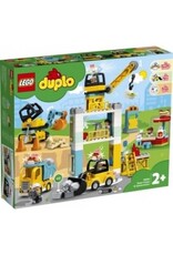 Lego duplo 10933 LEGO DUPLO TORENKRAAN MET BOUWTERREIN